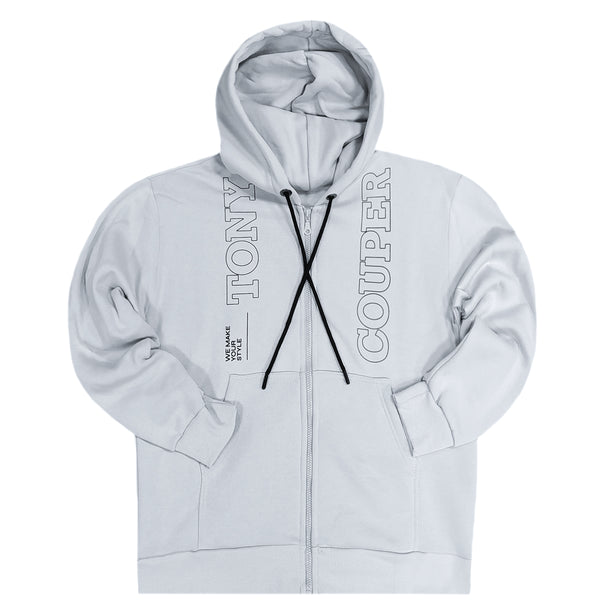 Tony couper - J23/4 - dual logo jacket - white