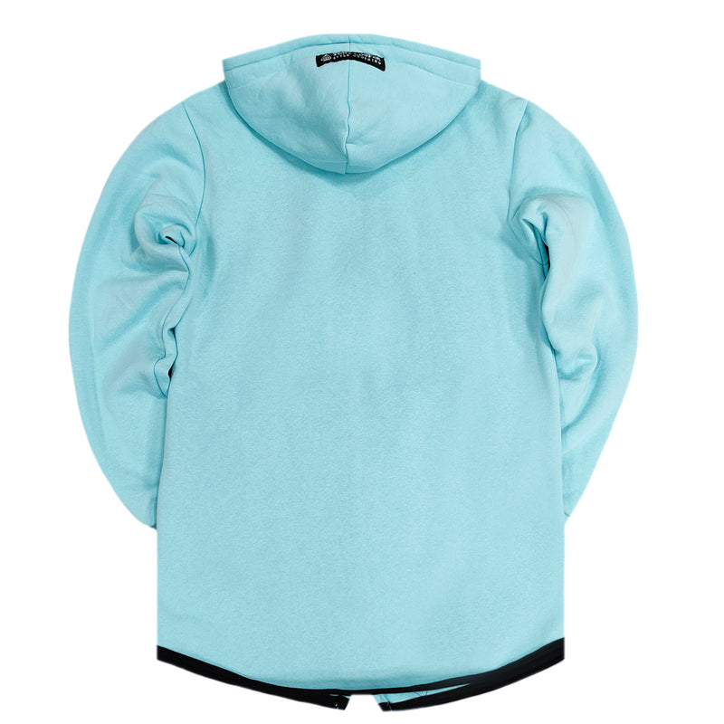 Tony couper - J23/14 - patched jacket - teal