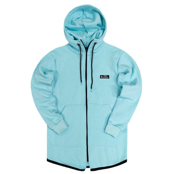 Tony couper - J23/14 - patched jacket - teal