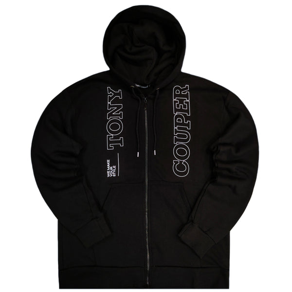 Tony couper - J23/3 - dual logo jacket - black