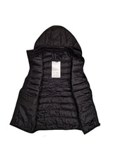 Ανδρικό αμάνικο μπουφάν Gang - JD30 - hooded sleeveless puffer μαύρο