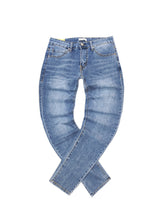 Ανδρικό τζιν παντελόνι-GUF CLOTHING-JK3097-basic jeans slim fit μπλε
