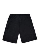 GUF CLOTHING Ανδρική βερμούδα μαύρη cargo regular fit JX-9627