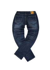GUF CLOTHING - Ανδρικό τζιν παντελόνι basic jeans slim fit - Blue-Black JX8066