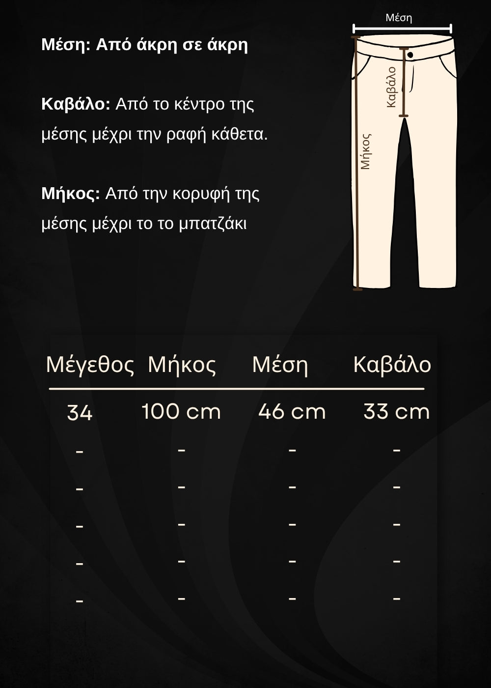 Οδηγός μεγεθών