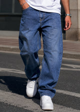 GUF CLOTHING - Ανδρικό παντελόνι τζιν Baggy - Denim KK0261
