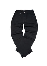 GUF CLOTHING - Ανδρικό  τζιν παντελόνι Baggy  - Μαύρο KK3169