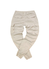 Ανδρικό cargo παντελόνι GUF-KS22-738-beige regular fit μπεζ