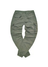 Ανδρικό cargo παντελόνι GUF-KS22-738-khaki regular fit χακί