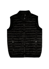 Ανδρικό αμάνικο μπουφάν GUF - L-981 - sleeveless puffer μαύρο