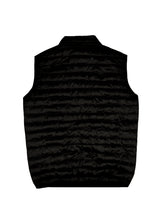 Ανδρικό αμάνικο μπουφάν GUF - L-981 - sleeveless puffer μαύρο