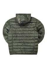 Ανδρικό μπουφάν GUF - L1916-21 - puffer χακί