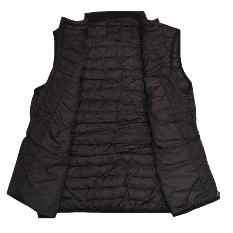 Ανδρικό αμάνικο μπουφάν Gang - L981-1 - puffer jacket μαύρο