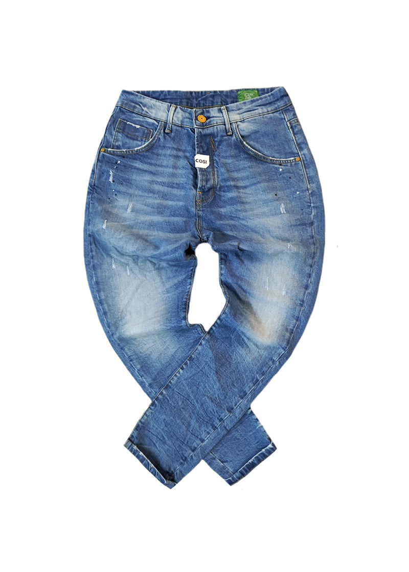 Ανδρικό τζιν παντελόνι cosi jeans - 64-lancaster μπλε