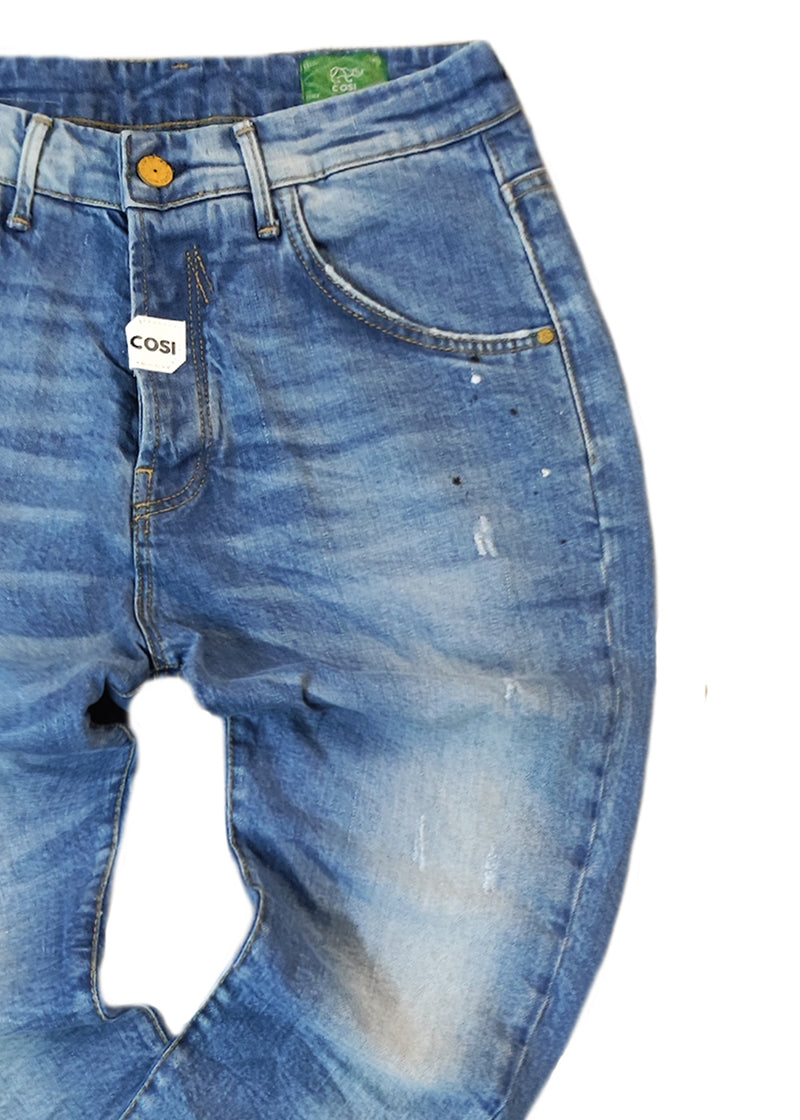 Ανδρικό τζιν παντελόνι cosi jeans - 64-lancaster μπλε