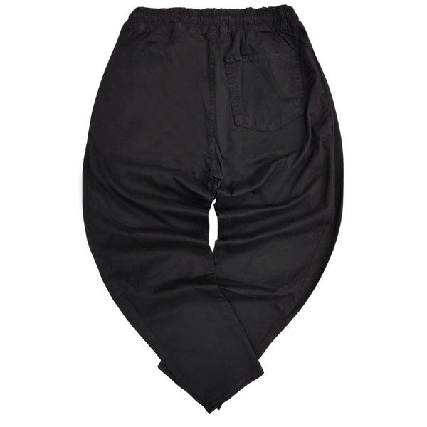 Ανδρικό Παντελόνι Gang - LO-200 - loose fabric pants μαύρο