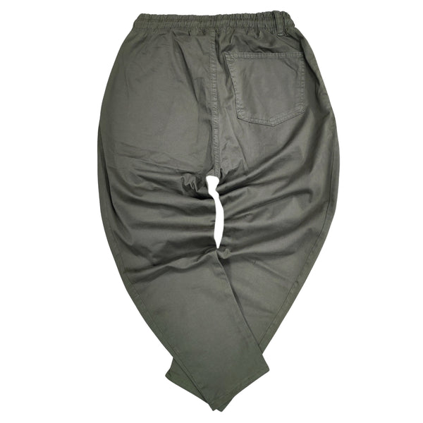 Ανδρικό Παντελόνι Gang - LO-200 - loose fabric χακί