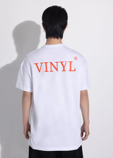 Ανδρική κοντομάνικη μπλούζα Vinyl Art Clothing - 14374-02 - cotton oversized fit - authentically you t-shirt λευκό