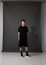 Ανδρική κοντομάνικη μπλούζα Vinyl Art Clothing - 14374-01 - cotton oversized fit - authentically you t-shirt μαύρο