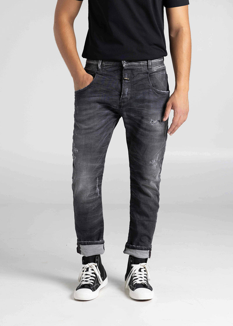 Ανδρικό Jean Παντελόνι Cosi jeans - 64-maggio 8  - W24 σκούρο γκρι