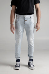 Ανδρικό παντελόνι cosi jeans- 65-maggio 8-w25-denim jeans ανοιχτό μπλε