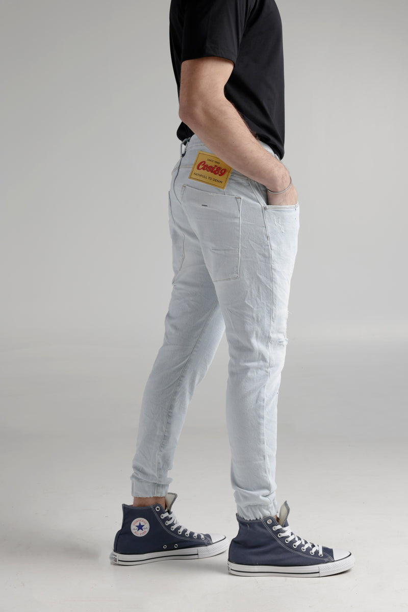 Ανδρικό παντελόνι cosi jeans- 65-maggio 8-w25-denim jeans ανοιχτό μπλε