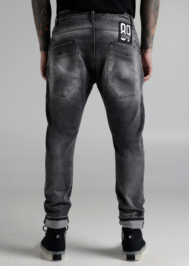 Ανδρικό τζιν παντελόνι cosi jeans - 65-MAGGIO-10 γκρι