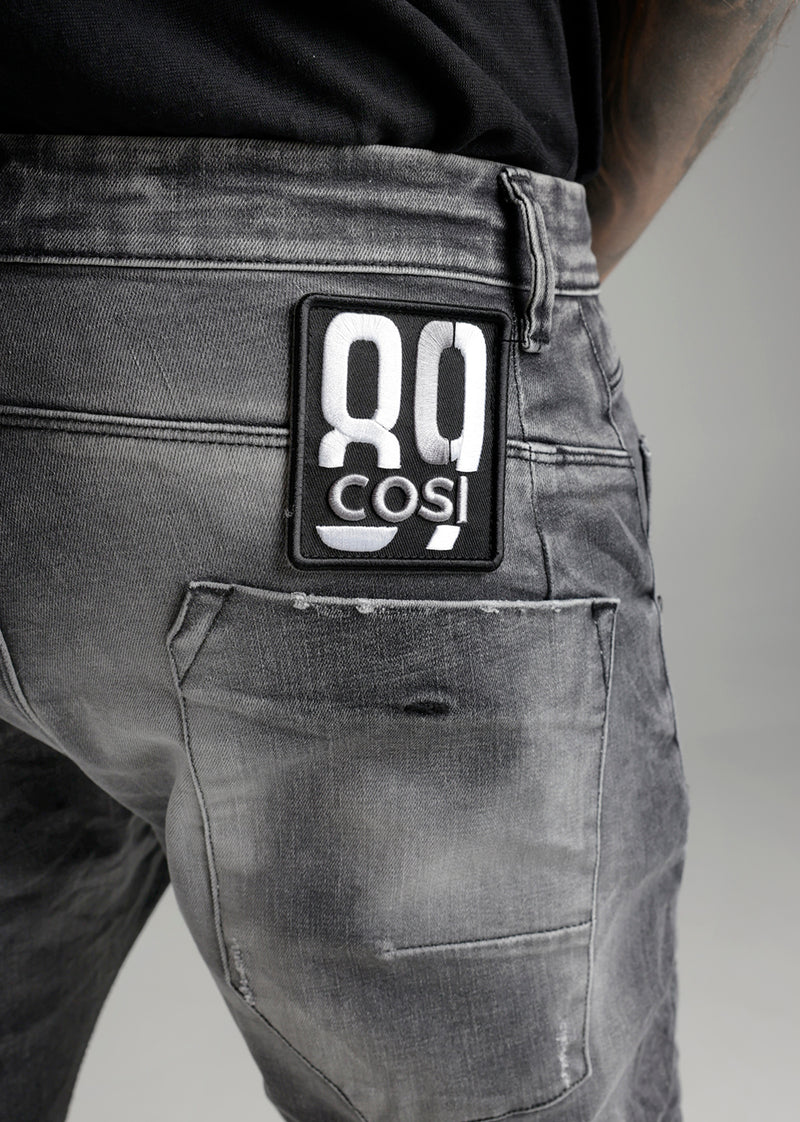 Ανδρικό τζιν παντελόνι cosi jeans - 65-MAGGIO-10 γκρι