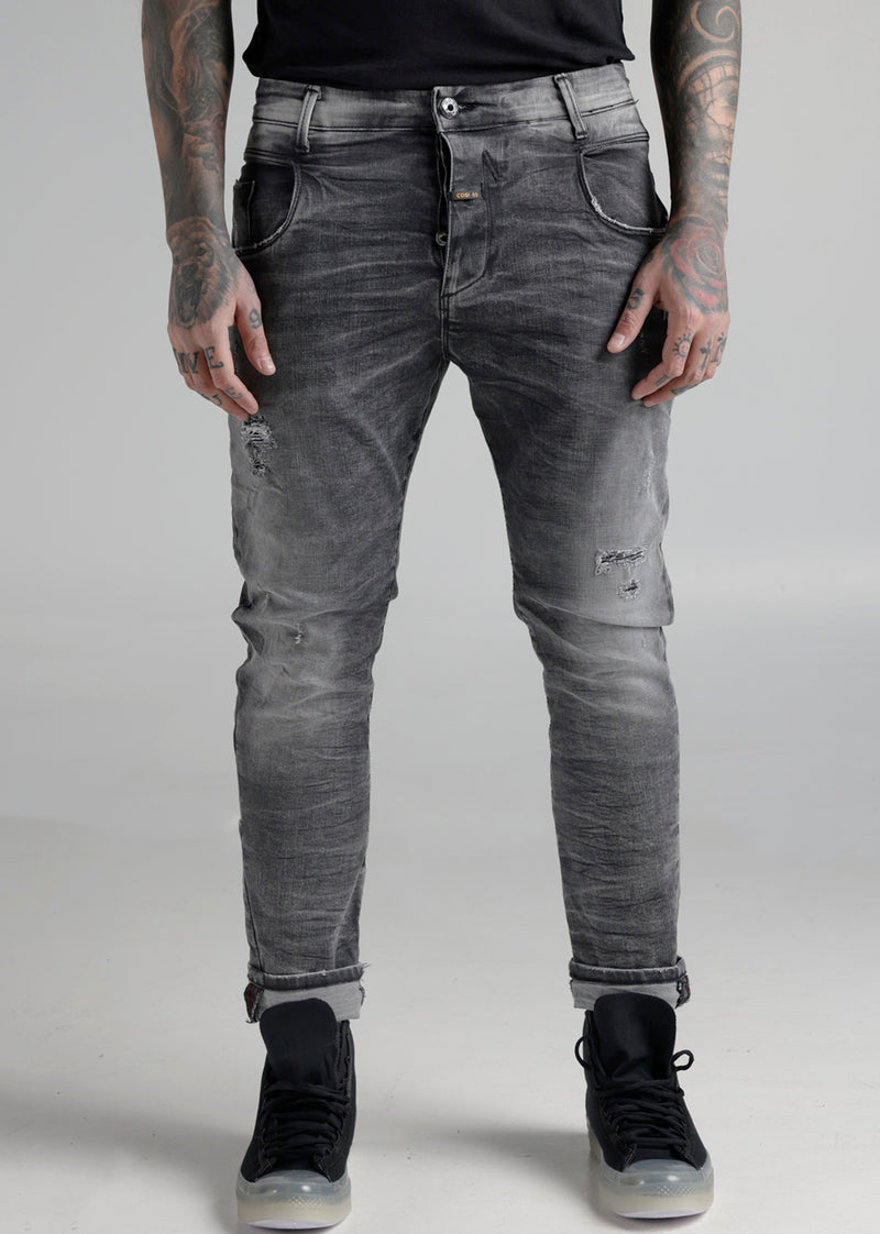 Ανδρικό τζιν παντελόνι cosi jeans - 65-MAGGIO-10 γκρι