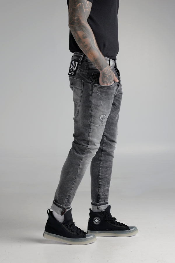 Ανδρικό τζιν παντελόνι cosi jeans - 65-MAGGIO-10 γκρι