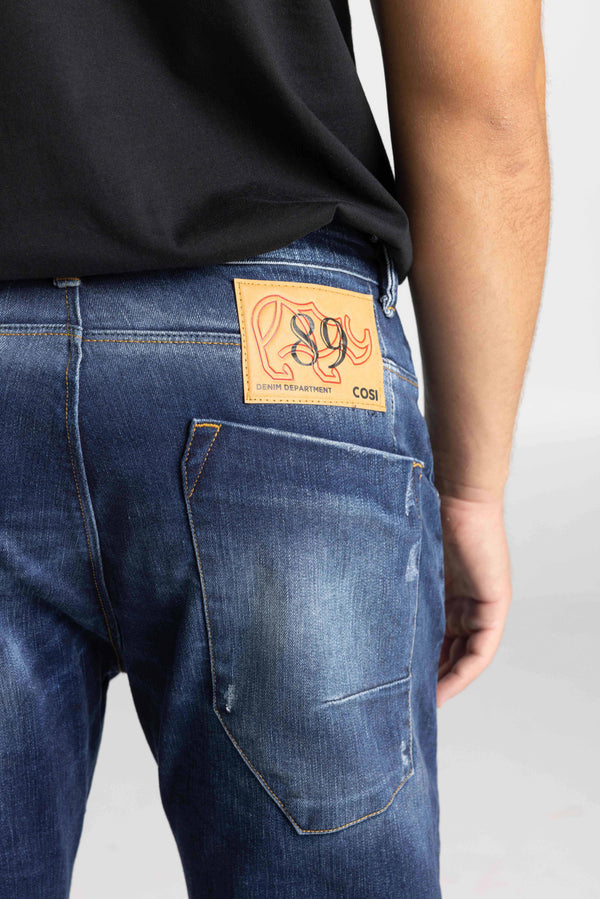 Ανδρικό Jean Παντελόνι Cosi jeans - 64-maggio 1  - W24 μπλε