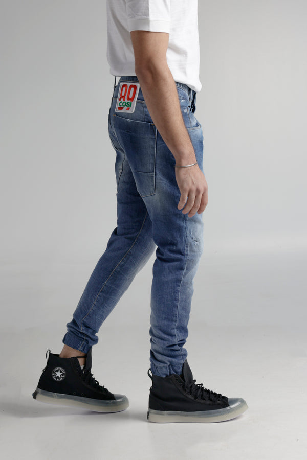 Ανδρικό τζιν παντελόνι cosi jeans - 65-MAGGIO-1 μπλε