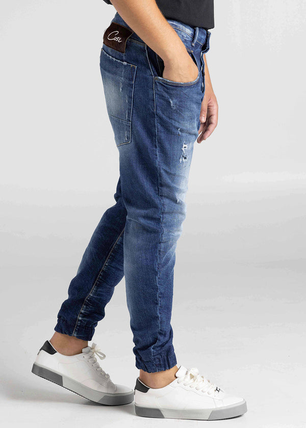 Ανδρικό Jean Παντελόνι Cosi jeans - 64-maggio 4  - W24 elasticated μπλε