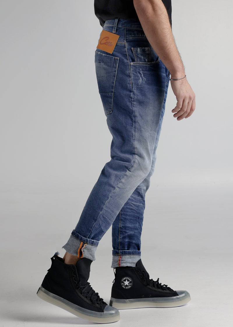 Ανδρικό τζιν παντελόνι cosi jeans - 65-MAGGIO-4 μπλε