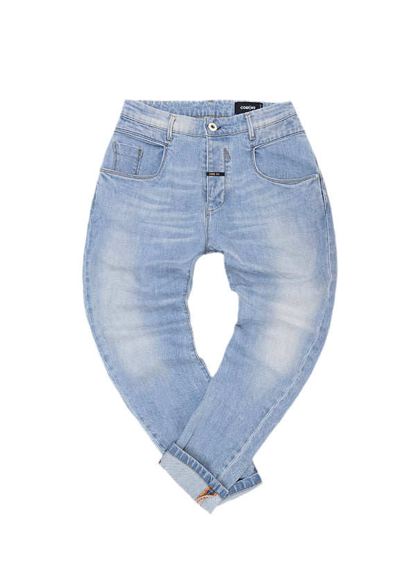 Ανδρικό τζιν παντελόνι Cosi Jeans - 65-MAGGIO 5 - jeans regular fit ανοιχτό μπλε