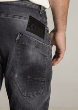 Ανδρικό τζιν παντελόνι Cosi Jeans-67-MAGGIO 6-black jeans regular fit μαύρο
