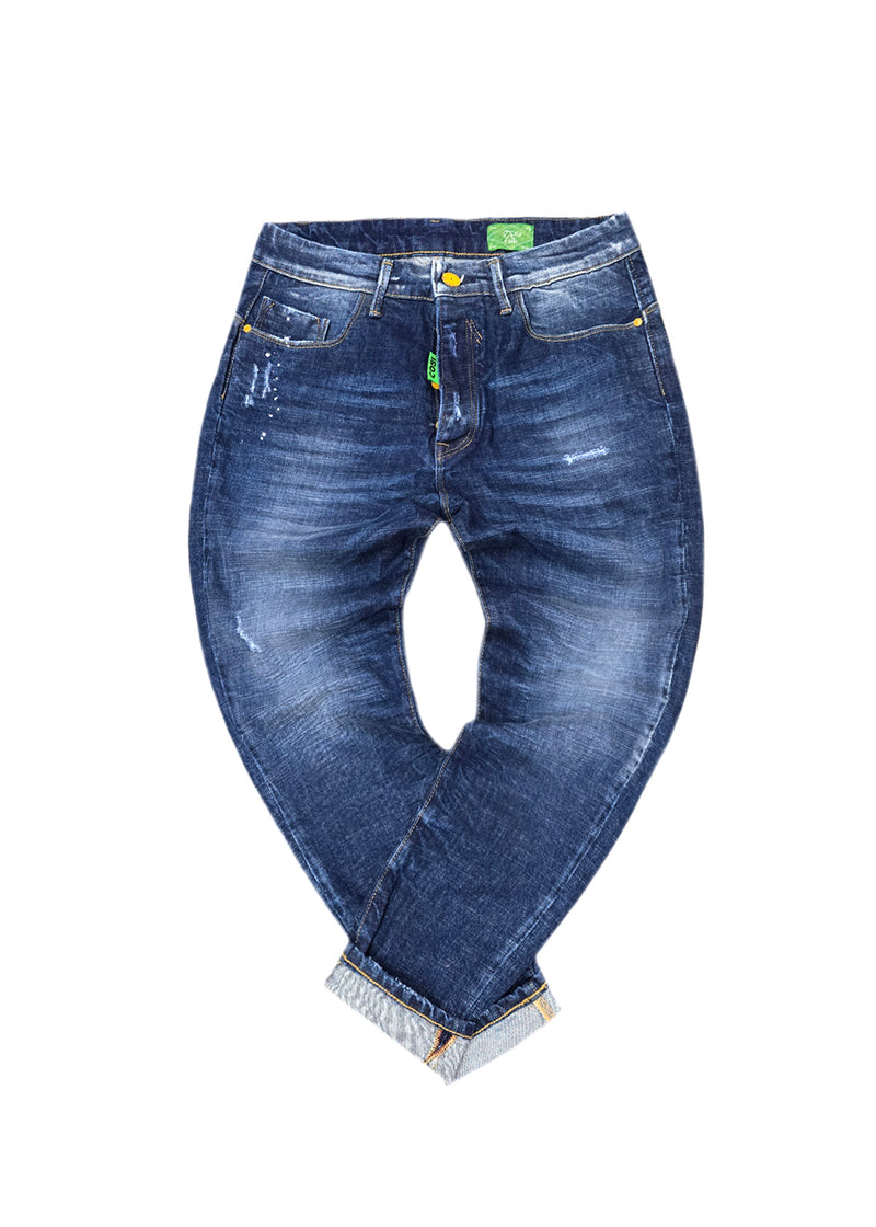 Ανδρικό τζιν παντελόνι Cosi Jeans - 65-MARETTO 1- jeans regular fit σκούρο μπλε