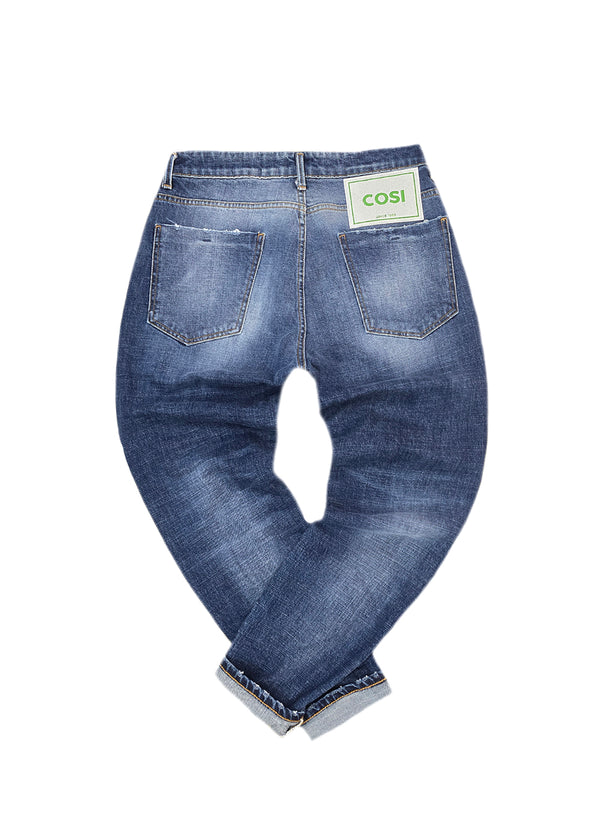 Ανδρικό τζιν παντελόνι Cosi Jeans - 65-ROSSO 1 - jeans regular fit μπλε