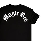 Magicbee - MB2221 - oversize gothic logo - black