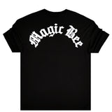 Magicbee - MB2221 - oversize gothic logo - black