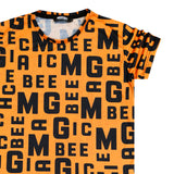 Magicbee - MB2312 - all over logo tee - orange