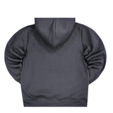 Magicbee - MB23500 - black logo hoodie - grey