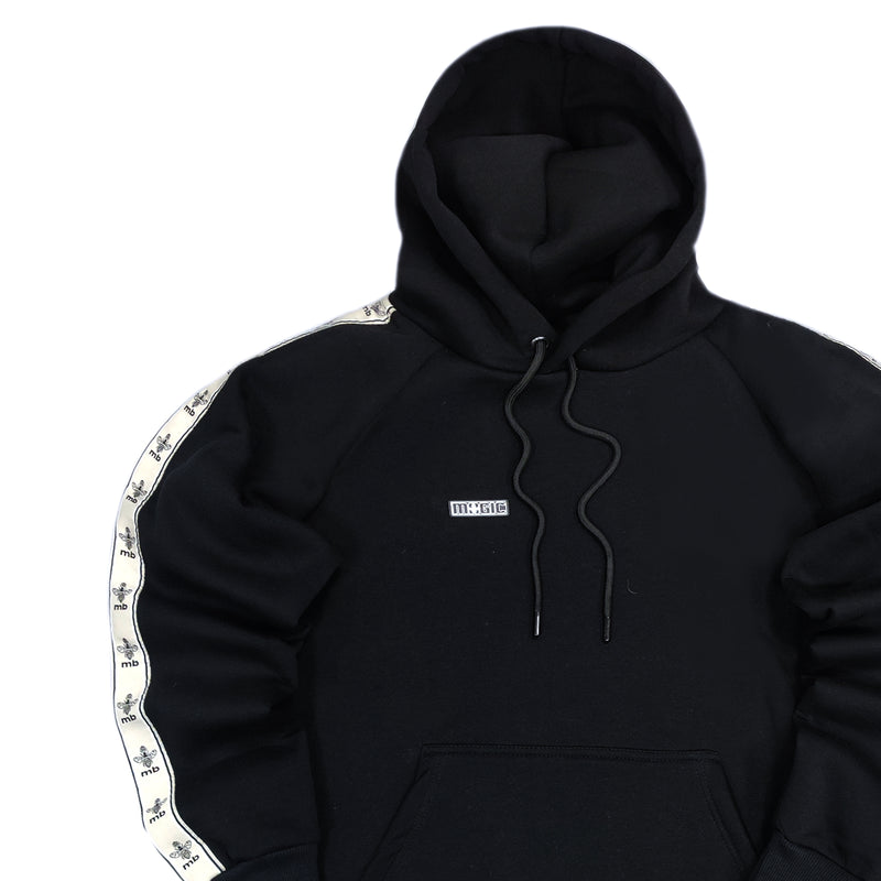 Magicbee - MB23504 - gross logo hoodie - black