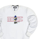 Magicbee - MB23509 - duck long sleeve tee - white