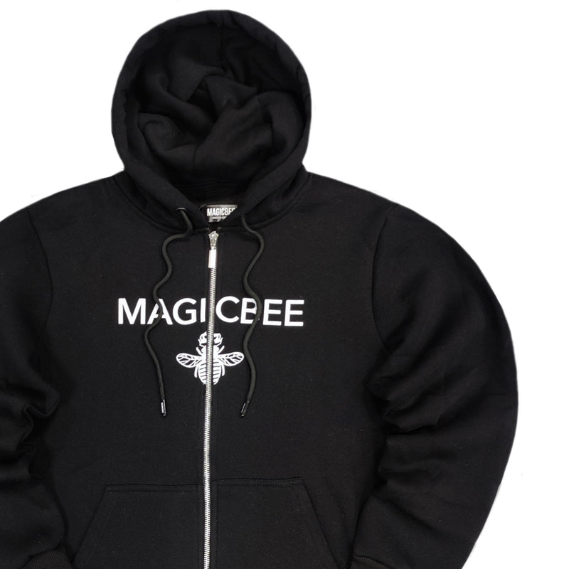 Magicbee - MB23600 - split logo jacket - black