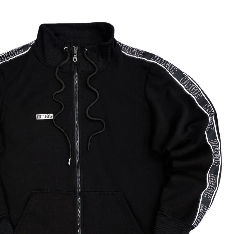 Magicbee - MB23601 - gross logo jacket - black