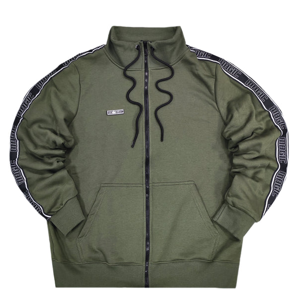 Magicbee - MB23601 - gross logo jacket - khaki