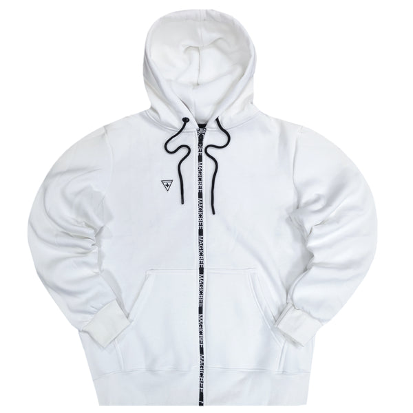 Magicbee - MB23602 - triangle logo jacket - white