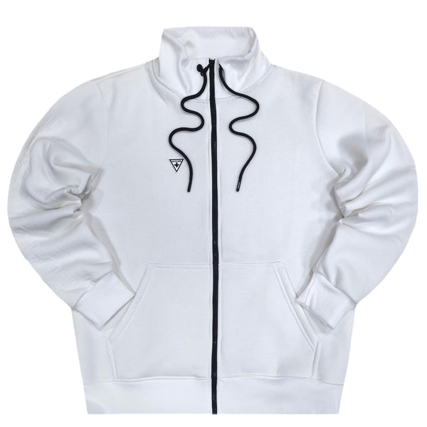 Magicbee - MB23603 - triangle logo jacket - white