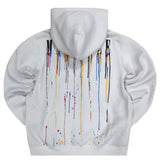 Magicbee - MB23605 - splashed jacket - white (limited edition)